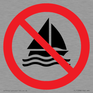 PL11338: Prohibition: No sailing