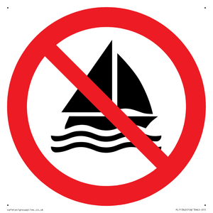 PL11342: Prohibition: No sailing