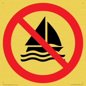 PL11342: Prohibition: No sailing