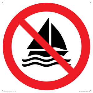 PL11342: Prohibition: No sailing