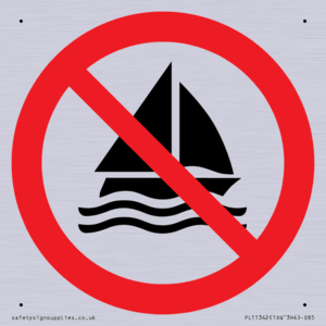 PL11342: Prohibition: No sailing