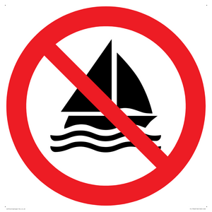 PL11342: Prohibition: No sailing