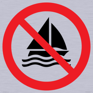 PL11342: Prohibition: No sailing
