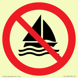 PL11342: Prohibition: No sailing