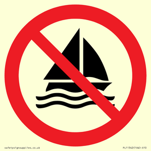 PL11342: Prohibition: No sailing
