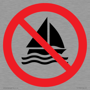 PL11342: Prohibition: No sailing