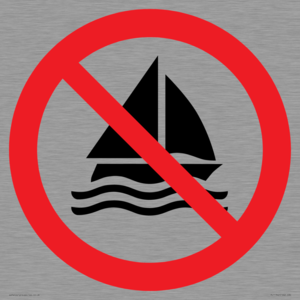 PL11342: Prohibition: No sailing