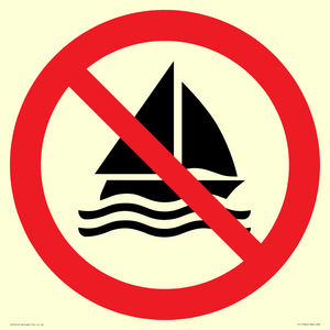 PL11342: Prohibition: No sailing