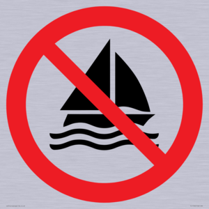 PL11342: Prohibition: No sailing