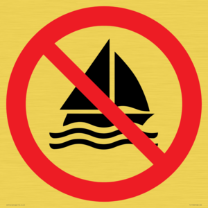PL11342: Prohibition: No sailing