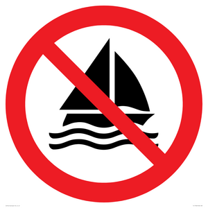 PL11342: Prohibition: No sailing