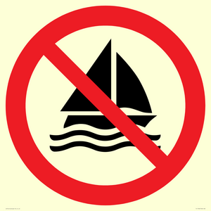 PL11342: Prohibition: No sailing