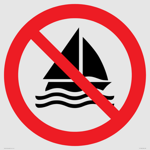 PL11342: Prohibition: No sailing
