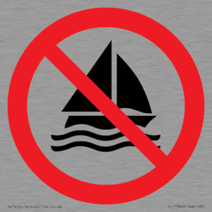 PL11342: Prohibition: No sailing