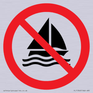 PL11342: Prohibition: No sailing