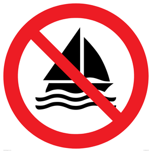 PL11342: Prohibition: No sailing