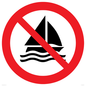 PL11342: Prohibition: No sailing