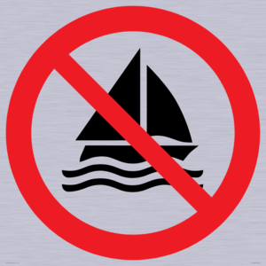 PL11342: Prohibition: No sailing