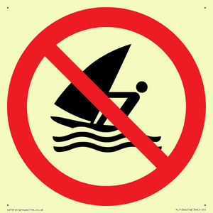 PL11344: Prohibition: No windsurfing