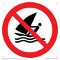 PL11344: Prohibition: No windsurfing