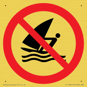 PL11344: Prohibition: No windsurfing
