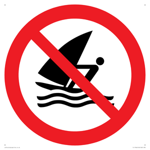 PL11344: Prohibition: No windsurfing