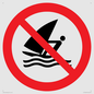 PL11344: Prohibition: No windsurfing