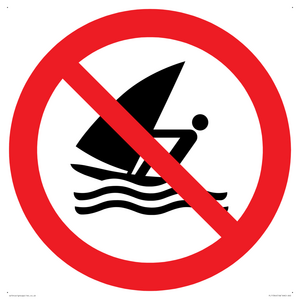 PL11344: Prohibition: No windsurfing