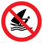 PL11344: Prohibition: No windsurfing