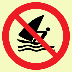 PL11344: Prohibition: No windsurfing