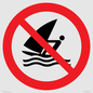 PL11344: Prohibition: No windsurfing