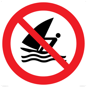 PL11344: Prohibition: No windsurfing