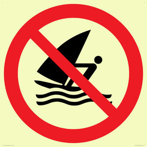 PL11344: Prohibition: No windsurfing