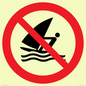 PL11344: Prohibition: No windsurfing