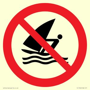 PL11344: Prohibition: No windsurfing