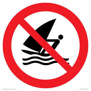 PL11344: Prohibition: No windsurfing