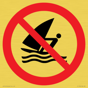 PL11344: Prohibition: No windsurfing