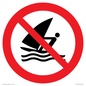 PL11344: Prohibition: No windsurfing