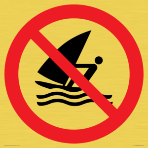 PL11344: Prohibition: No windsurfing