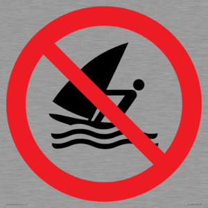 PL11344: Prohibition: No windsurfing