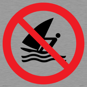 PL11344: Prohibition: No windsurfing