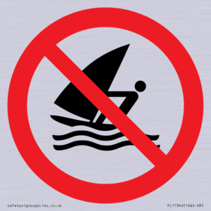 PL11344: Prohibition: No windsurfing