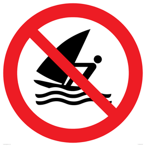 PL11344: Prohibition: No windsurfing