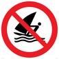 PL11344: Prohibition: No windsurfing