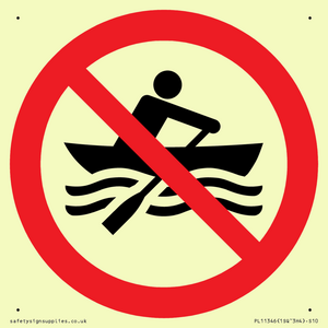 PL11346: Prohibition: No manually powered craft