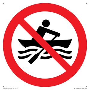 PL11346: Prohibition: No manually powered craft