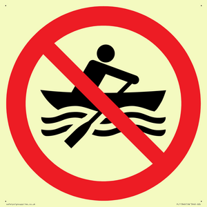 PL11346: Prohibition: No manually powered craft