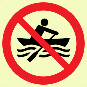 PL11346: Prohibition: No manually powered craft