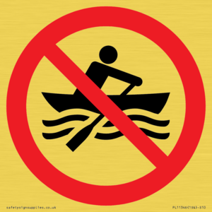 PL11346: Prohibition: No manually powered craft