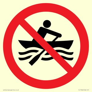 PL11346: Prohibition: No manually powered craft